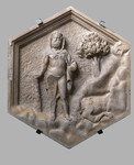Ercole e Caco (lato est)