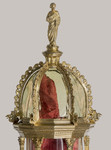Statuetta di san Filippo apostolo a coronamento del reliquiario del braccio di san Filippo