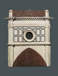 Modello architettonico del tamburo della cupola
