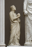 Angelo adorante sinistro di santo Stefano