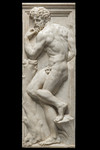 Figura maschile dal recinto del coro della Cattedrale (nudo, con ceppo)