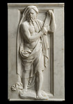 Figura maschile dal recinto del coro della Cattedrale (barbato, seminudo, con manto sulla testa)