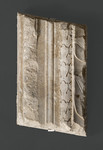 Frammento cornice architettonica dalla facciata arnolfiana con foglie lanceolate e d'acanto