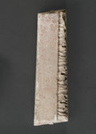Frammento cornice architettonica dalla facciata arnolfiana del duomo con foglie d'acanto e modanatura