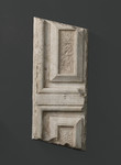 Frammento di cornice architettonica dalla facciata arnolfiana del duomo con lacunari rettangolari