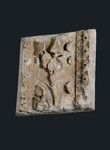 Frammento cornice architettonica dalla facciata arnolfiana con motivi decorativi fitomorfi