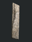 Frammento cornice architettonica dalla facciata arnolfiana a torciglione dentellato