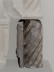 Frammento di colonna tortile con decorazione a fusaroli dalla Porta dei Canonici