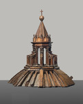 Modello architettonico della lanterna della cupola di Santa Maria del Fiore