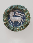 Tondo con Agnus Dei