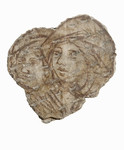 Frammento di sinopia con due teste femminili (dal Battistero)
