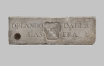 Lapide tombale di Orlando dalla Lastra 