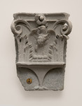 Peduccio corinzio con stemma dell'Arte di Calimala D