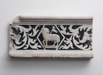 Frammento architettonico con stemma dell'Arte della Lana