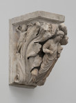 Mensola con figura di musicante