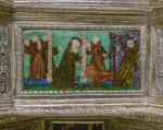 Placchetta del reliquiario di San Girolamo: arrivo del leone