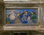 Placchetta del reliquiario di San Girolamo: il santo fustigato in sogno