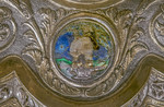 Placchetta del reliquiario di San Girolamo: una figura inginocchiata