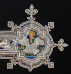 Placchetta raffigurante San Giovanni Evangelista dolente
