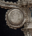 Placchetta circolare raffigurante Angelo annunciante