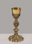 Calice di  Pio IX con croce blu