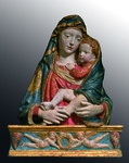 Statua Madonna con Bambino ghibertiana tipo 'B' donazione Ersoch