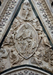 Decorazione plastico architettonica Timpano della Porta della Mandorla