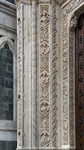 Decorazione plastico architettonica sguancio sinistro Porta della Mandorla