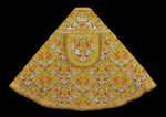 Piviale giallo oro con fiori (secondo esemplare)