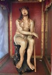 Statua in gesso dipinto 