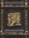 Adorazione dei Re Magi, Porta Nord del Battistero