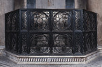 Cancellata del fonte battesimale del Battistero