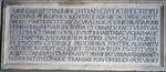 Lapide commemorativa Consacrazione della Cattedrale