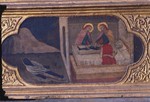 Scomparto di predella Miracolo dei Santi Cosma e Damiano di Andrea di Giusto