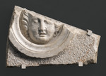 Frammento della facciata arnolfiana con testa