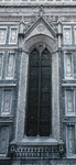 Finestra quinta da destra del fianco settentrionale della Cattedrale