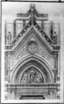 Particolare della porta dei Canonici