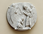 Commiato di San Giovanni Battista dai genitori dell'altare del Ticciati