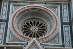 Rosone sinistro della Cattedrale