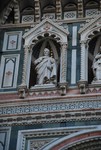 San Matteo dalla Galleria degli Apostoli sulla facciata di Santa Maria del Fiore
