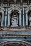 San Bartolomeo dalla Galleria degli Apostoli sulla facciata di Santa Maria del Fiore