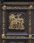 Salita di Cristo al Calvario, Porta Nord del Battistero