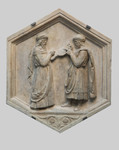 Euclide e Pitagora, ossia la Geometria e l'aritmetica (lato nord)