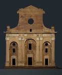 Modello piccolo per la nuova facciata del Duomo di Firenze di Buontalenti