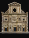 Modello  di un progetto per la nuova facciata del Duomo di Firenze di Gherardo Silvani
