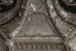 Placchetta mistilinea raffigurante Battesimo di Cristo