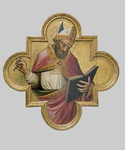 Santo vescovo o dottore della Chiesa dalla cappella della Trinità