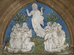 Lunetta Ascensione di Cristo di Luca della Robbia