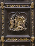 Resurrezione di Lazzaro, Porta Nord del Battistero