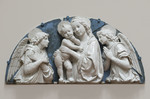Lunetta con Madonna col Bambino tra angeli